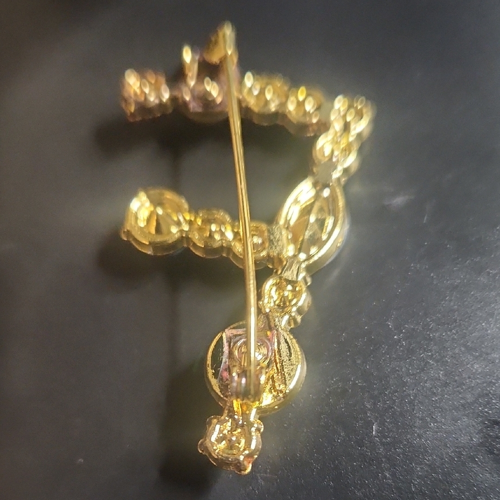 Initial Brooch - Picture 2 of 2